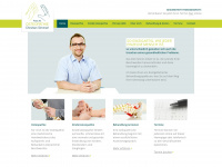 osteopathie-simmerl.de Webseite Vorschau