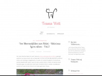 tessaswelt.wordpress.com Webseite Vorschau