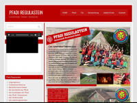 pfadi-regulastein.ch Webseite Vorschau