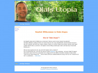 olafs-utopia.de Webseite Vorschau