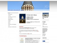 katholische-kirche-kierspe.de Webseite Vorschau