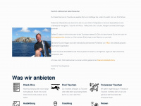 charly-tauchen.ch Webseite Vorschau