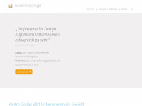 kentro-design.de Webseite Vorschau