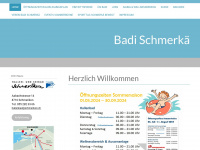 badi-schmerke.ch Webseite Vorschau