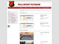 rollsport-potsdam.de Webseite Vorschau