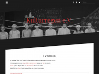 kulturregen.de Webseite Vorschau