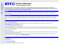 rtfc.eu Webseite Vorschau