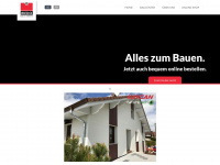 baucenter.ch Webseite Vorschau