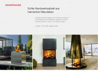 swissfirecube.ch Webseite Vorschau