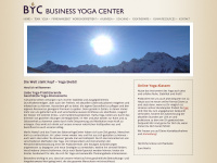 businessyogacenter.ch Webseite Vorschau