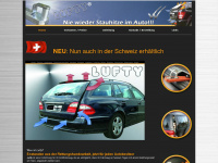 lufty.ch Webseite Vorschau