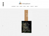 miningmaven.com Webseite Vorschau