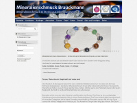 mineralienschmuck-brauckmann.de Webseite Vorschau