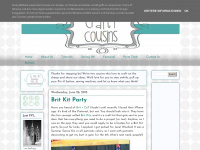 crafting-cousins.blogspot.com Webseite Vorschau