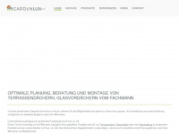 gardenlux.ch Webseite Vorschau