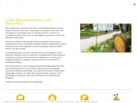 bienenerlebnisweg.at Webseite Vorschau