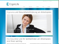 ergonlife.ch Webseite Vorschau
