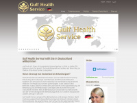 gulf-health-service.com Webseite Vorschau