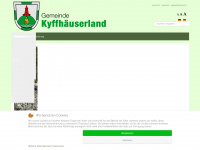 kyffhaeuser-land.de Webseite Vorschau