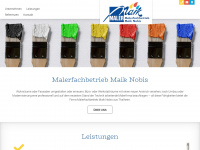maler-nobis.de Webseite Vorschau