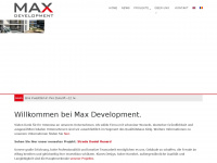 maxdevelopment.ro Webseite Vorschau