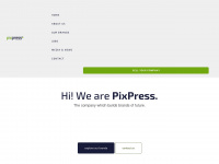 pixpress.de Webseite Vorschau