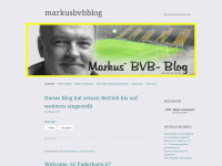 markusbvbblog.wordpress.com Webseite Vorschau