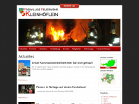 ffkleinhoeflein.at Webseite Vorschau