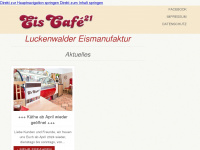 Eiscafe21-luckenwalde.de