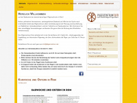 pilgerzentrum.net Webseite Vorschau