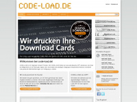 code-load.de Webseite Vorschau