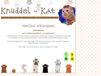 knuddel-kat.ch Webseite Vorschau
