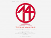 vierzehn.ch Webseite Vorschau