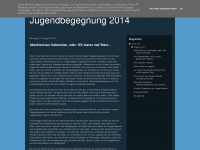 jugendbegegnung2014.blogspot.com Webseite Vorschau