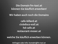 fm-taxi.at Webseite Vorschau