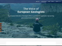 eurogeologists.eu Webseite Vorschau