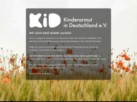 kinderarmut-in-deutschland.de Webseite Vorschau