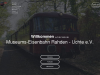 museumsbahn-rahden.de Webseite Vorschau