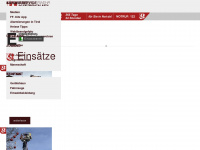 feuerwehr-kitz.at Webseite Vorschau
