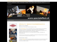 specialeffect.ch Webseite Vorschau