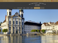 altstadthotels.ch Webseite Vorschau