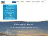 ligue-cancer33.fr Webseite Vorschau