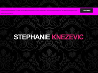 stephanie-knezevic.com Webseite Vorschau
