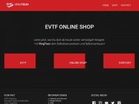 evtf-shop.de Webseite Vorschau