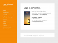 yoga-birkenfeld.de Webseite Vorschau