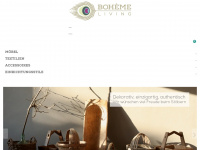 boheme-living.com Webseite Vorschau