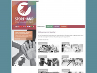 sporthand.de Webseite Vorschau