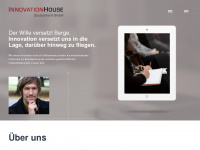 innovationhouse.eu Webseite Vorschau