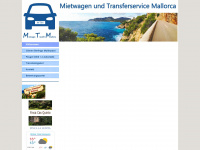 mallorca-transfer-mietwagen.de Webseite Vorschau