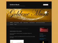 goldenemusik.com Webseite Vorschau